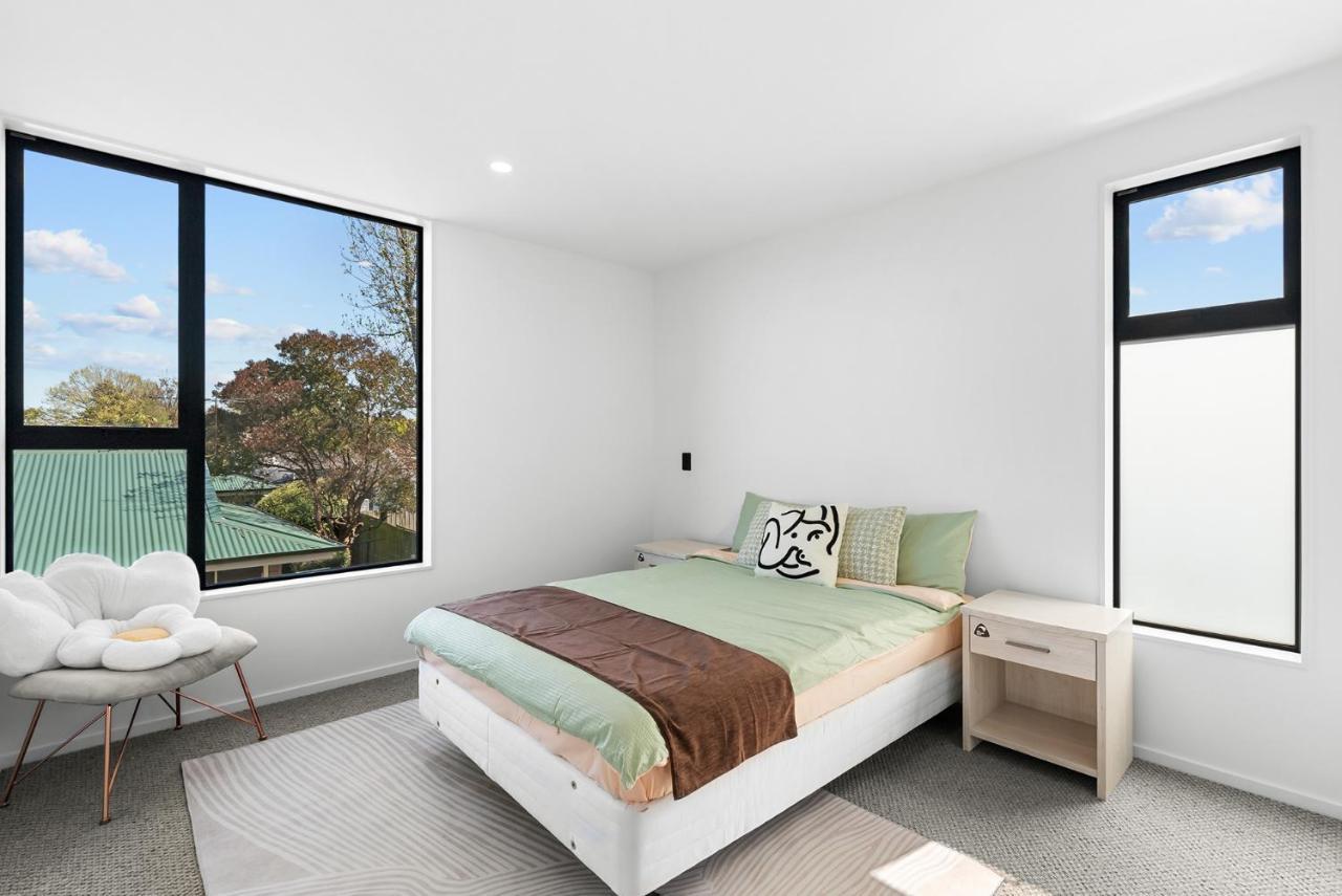 Modern Luxury Suite Near Cbd 3Bed 2Bath Christchurch Exteriér fotografie
